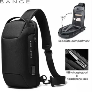 Multifunction anti-theft bag with USB charging