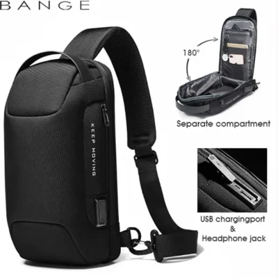 Multifunction anti-theft bag with USB charging