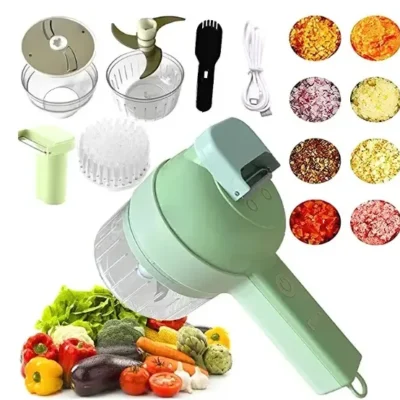 4 in 1 Handheld Electric Vegetable Slicer Set